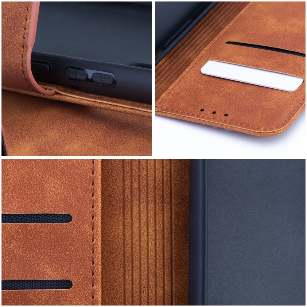 COQUE IPHONE 7 / 8 / SE 2020 / SE 2022 HEYCASE TENDER WALLET NOIR MARRON