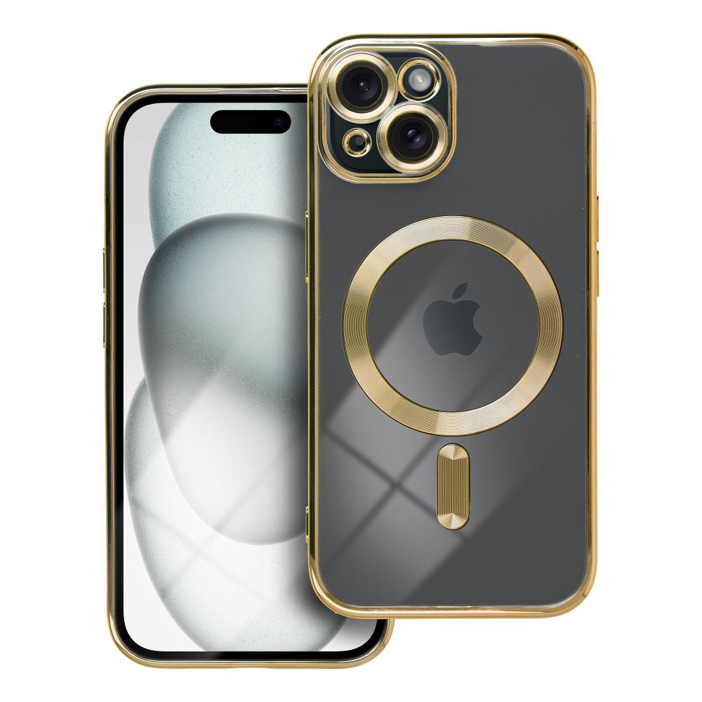 COQUE POUR IPHONE 15 HEYCASE SHINE MAGSAFE OR