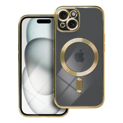 COQUE POUR IPHONE 15 HEYCASE SHINE MAGSAFE OR