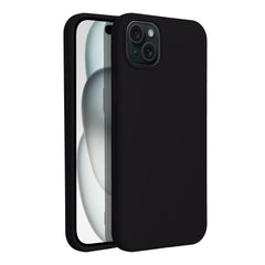 COQUE POUR IPHONE 15 HEYCASE SILICONE NOIRE