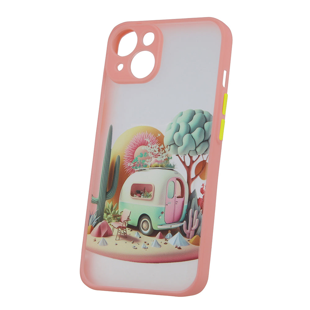 COQUE POUR IPHONE 15 HEYCASE TRAVEL PINK