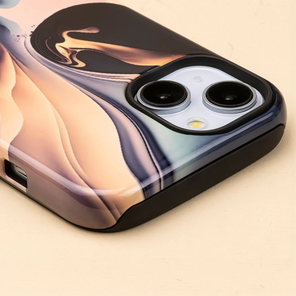 COQUE POUR IPHONE 15 PRO HEYCASE DÉCOR VAGUES