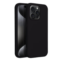 COQUE POUR IPHONE 15 PRO HEYCASE SILICONE LINE NOIRE