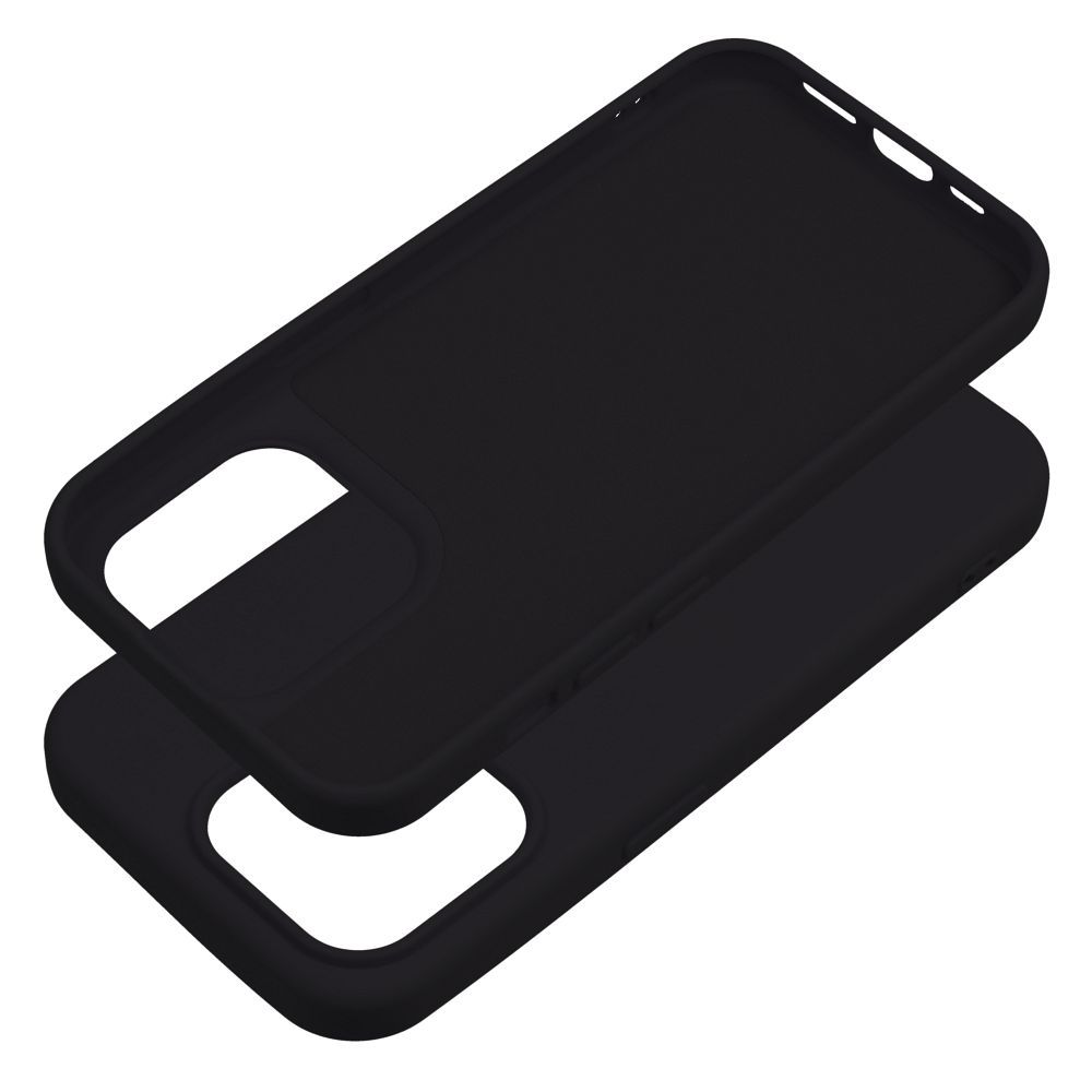 COQUE POUR IPHONE 15 PRO HEYCASE SILICONE LINE NOIRE
