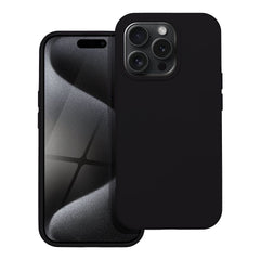 COQUE POUR IPHONE 15 PRO HEYCASE SILICONE LINE NOIRE