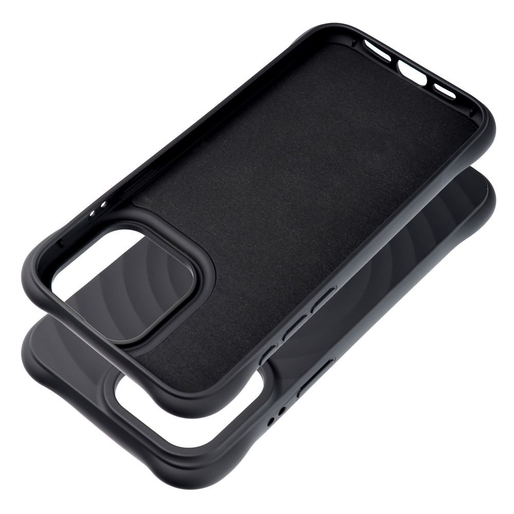 COQUE POUR IPHONE 15 MAGSAFE HEYCASE ZEPHYR NOIR