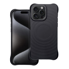 COQUE POUR IPHONE 15 MAGSAFE HEYCASE ZEPHYR NOIR