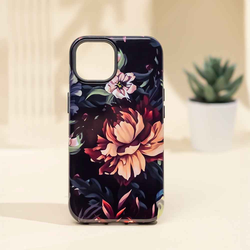 COQUE POUR IPHONE 15 PRO MAX HEYCASE DÉCOR PÉONIE