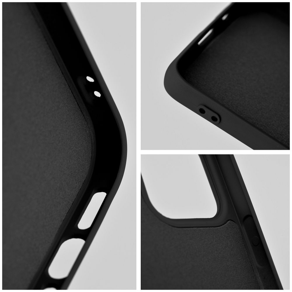 COQUE POUR IPHONE 15 HEYCASE SILICONE NOIRE