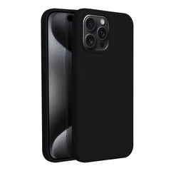 COQUE POUR IPHONE 15 PRO MAX HEYCASE SILICONE LINE NOIRE