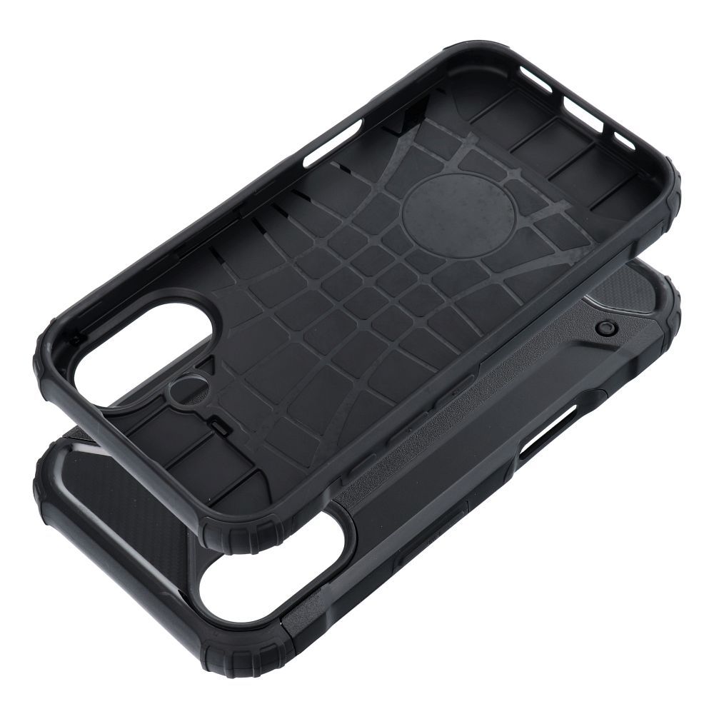 COQUE POUR IPHONE 16 PLUS HEYCASE ARMOR DEFENSE NOIRE