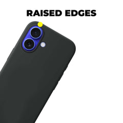COQUE POUR IPHONE 16 PLUS HEYCASE SILICONE MAG MAGSAFE NOIRE