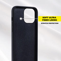 COQUE POUR IPHONE 16 PLUS HEYCASE SILICONE MAG MAGSAFE NOIRE