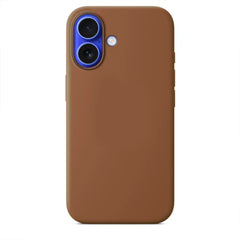 COQUE POUR IPHONE 16 HEYCASE ICON SILICONE CARAMEL