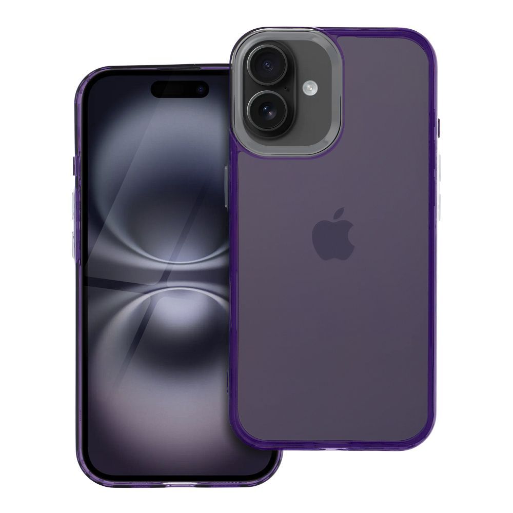COQUE POUR IPHONE 16 PLUS HEYCASE JOAILLE PURPLE