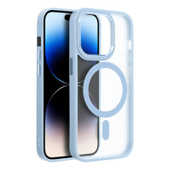 COQUE POUR IPHONE 16 PLUS HEYCASE MAG MAGSAFE MATTE BLEU