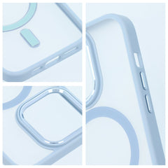 COQUE POUR IPHONE 16 PLUS HEYCASE MAG MAGSAFE MATTE BLEU