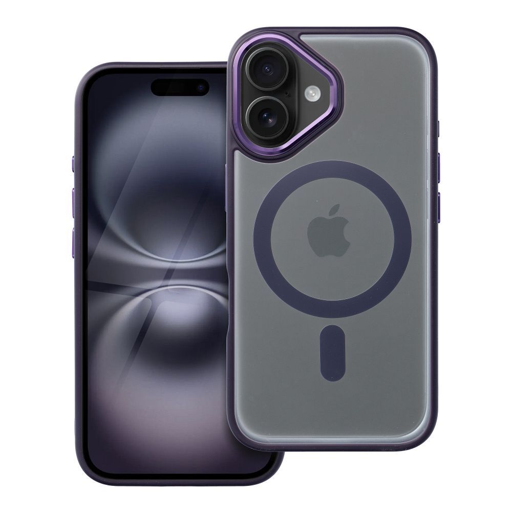 COQUE POUR IPHONE 16 HEYCASE MAG MAGSAFE MATTE VIOLET