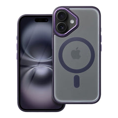 COQUE POUR IPHONE 16 HEYCASE MAG MAGSAFE MATTE VIOLET