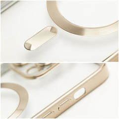 COQUE POUR IPHONE 16 HEYCASE MAGSAFE MAG SHINE OR