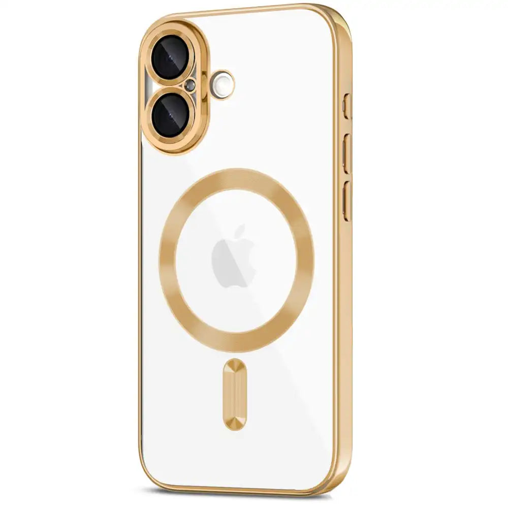 COQUE POUR IPHONE 16 HEYCASE MAGSAFE MAG SHINE OR
