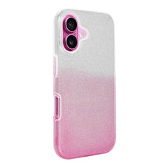 COQUE POUR IPHONE 16 PLUS HEYCASE PURE SHINE PINK / ARGENT