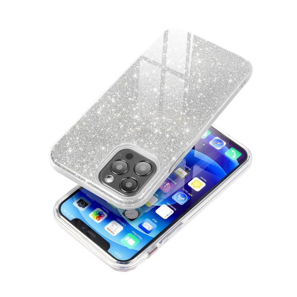 COQUE POUR IPHONE 16 PLUS HEYCASE PURE SHINE ARGENT