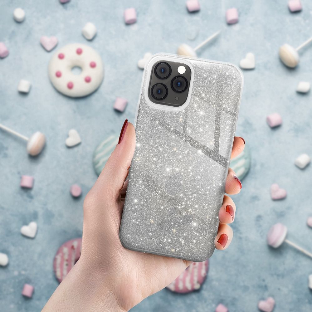 COQUE POUR IPHONE 16 PLUS HEYCASE PURE SHINE ARGENT