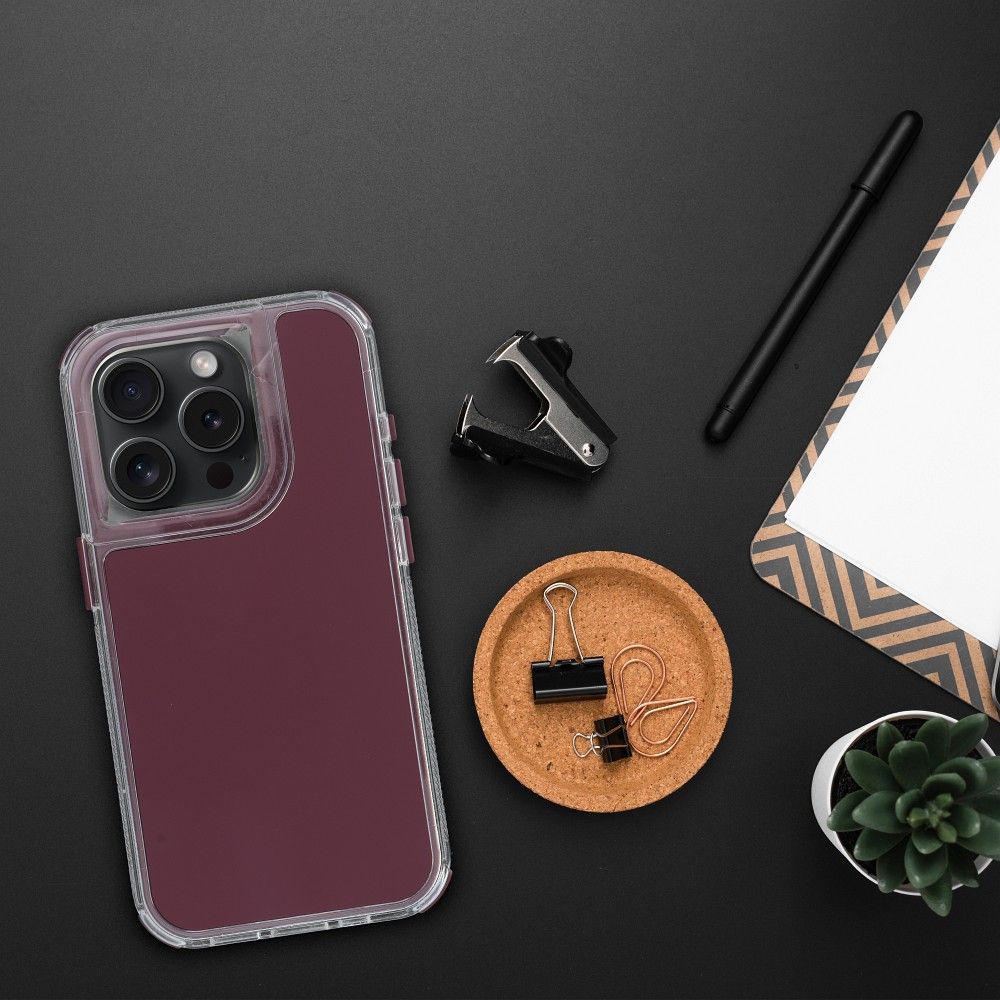 COQUE POUR IPHONE 16 PRO MAX HEYCASE RAINBOW PURPLE