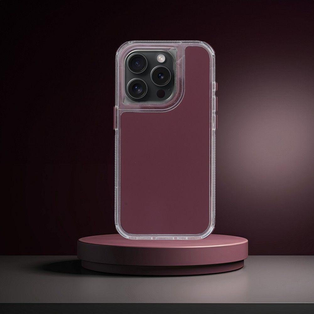 COQUE POUR IPHONE 16 PRO MAX HEYCASE RAINBOW PURPLE