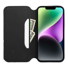 COQUE POUR IPHONE 16 PLUS HEYCASE WALLET BOOK NOIRE