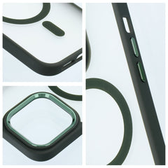 COQUE POUR IPHONE 16 PRO HEYCASE MAG MAGSAFE VERT MAT