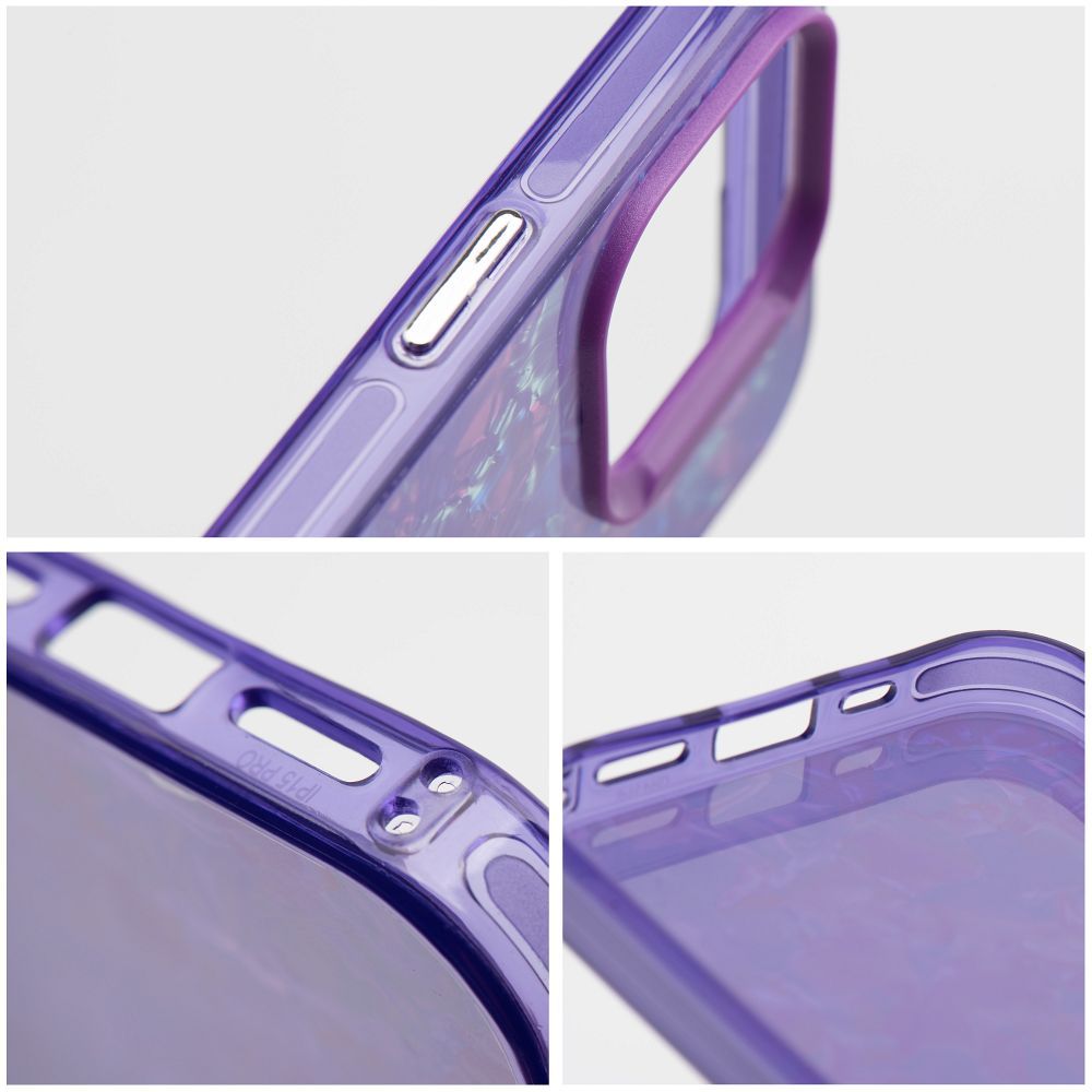 COQUE POUR IPHONE 16 PRO HEYCASE CRYSTALIC VIOLET