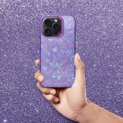 COQUE POUR IPHONE 16 PRO HEYCASE CRYSTALIC VIOLET