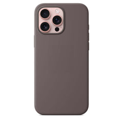 COQUE POUR IPHONE 16 PRO HEYCASE ICON GRIS FONCÉ EN PIERRE