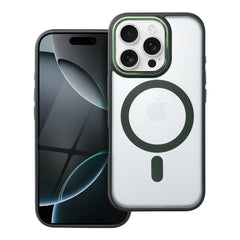 COQUE POUR IPHONE 16 PRO HEYCASE MAG MAGSAFE VERT MAT