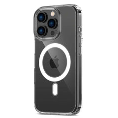 COQUE POUR IPHONE 16 PRO MAX HEYCASE MAGSAFE SHOCK DEFENSE TRANSPARENTE