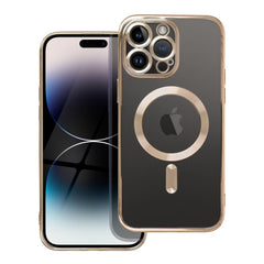 COQUE POUR IPHONE 16 PRO MAX HEYCASE MAGSAFE MAG SHINE OR