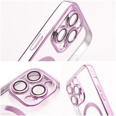 COQUE POUR IPHONE 16 PLUS HEYCASE MAGSAFE MAG SHINE ROSE GOLD