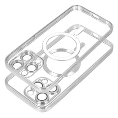 COQUE POUR IPHONE 16 PRO MAX HEYCASE MAGSAFE MAG SHINE ARGENT
