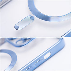COQUE POUR IPHONE 16 PRO MAX HEYCASE MAGSAFE MAG SHINE CIEL BLEU