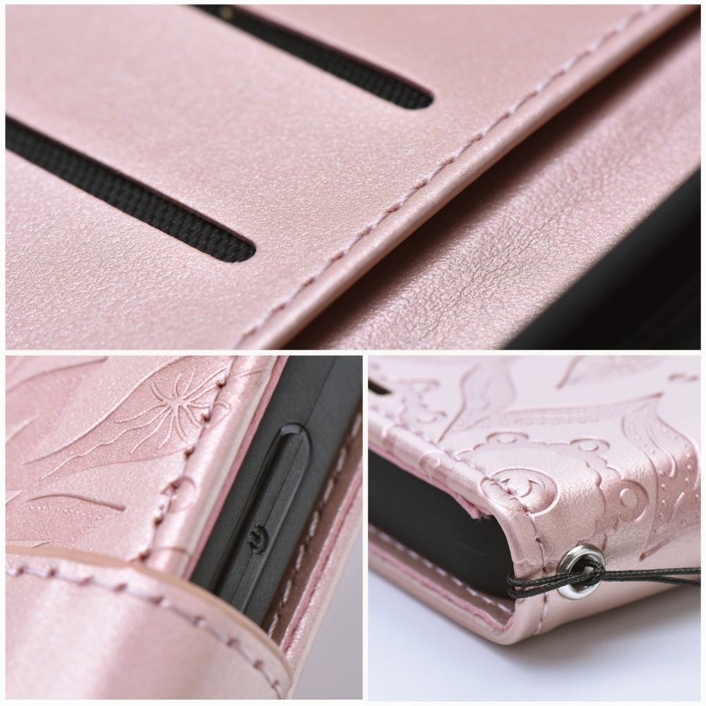 COQUE POUR IPHONE 16 PLUS HEYCASE MEZZO WALLET MANDALA ROSE GOLD