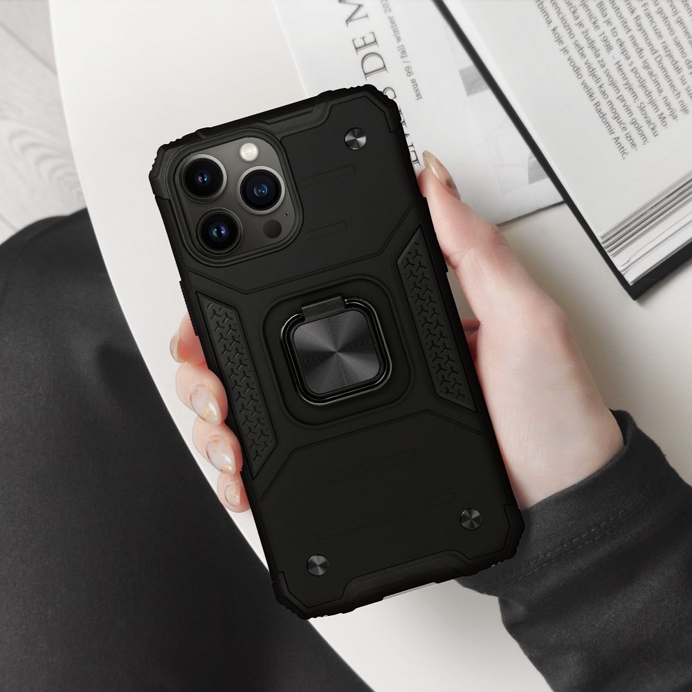 COQUE POUR IPHONE 16 PRO MAX HEYCASE NITRO DEFENSE NOIRE