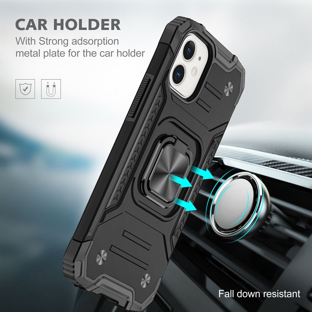 COQUE POUR IPHONE 16 PRO MAX HEYCASE NITRO DEFENSE NOIRE