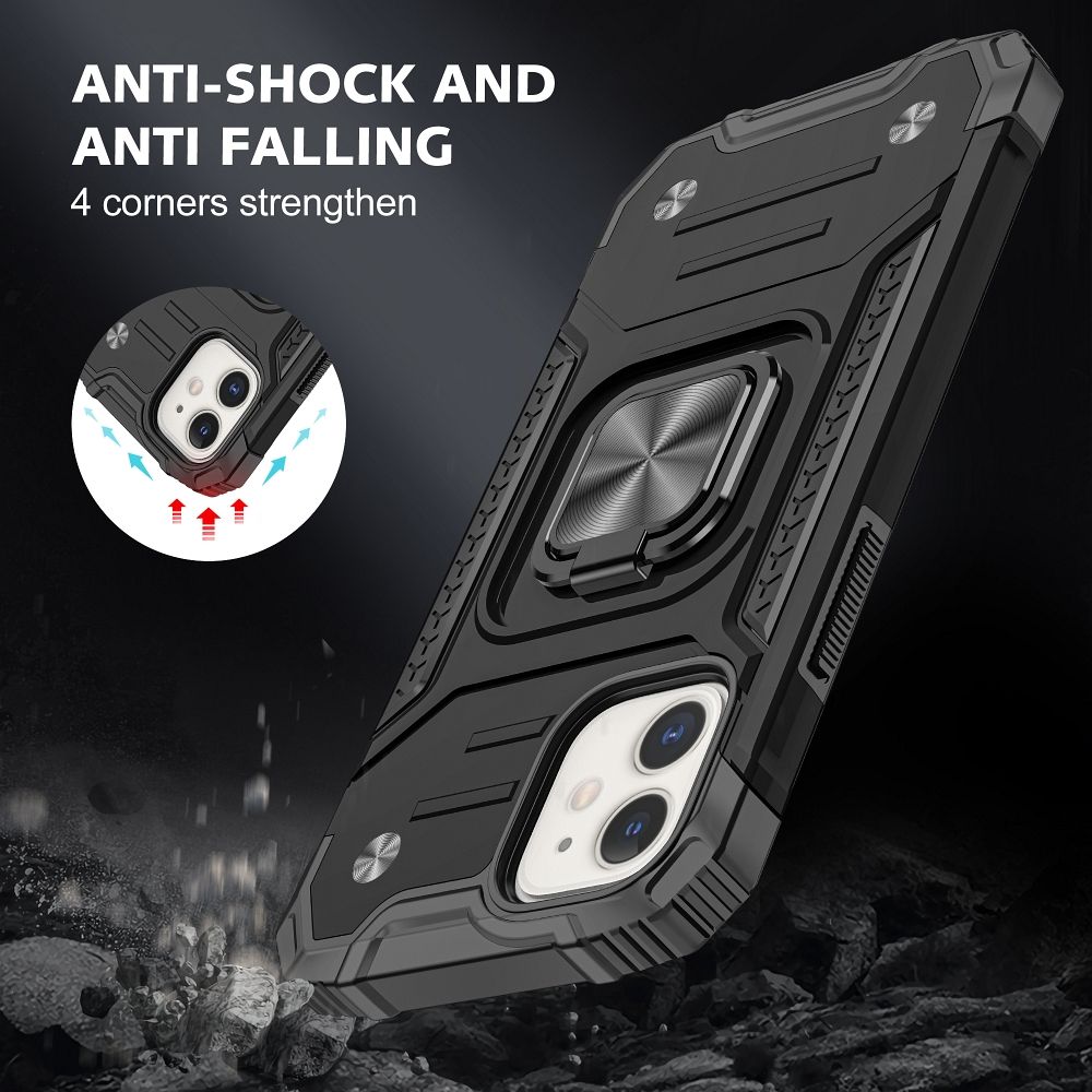 COQUE POUR IPHONE 16 PRO HEYCASE NITRO DEFENSE NOIRE