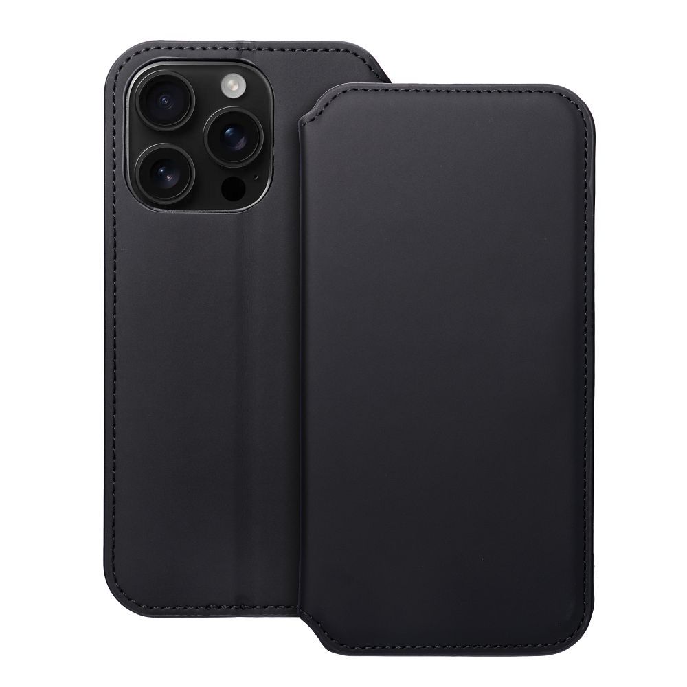 COQUE POUR IPHONE 16 PRO MAX HEYCASE WALLET BOOK NOIRE