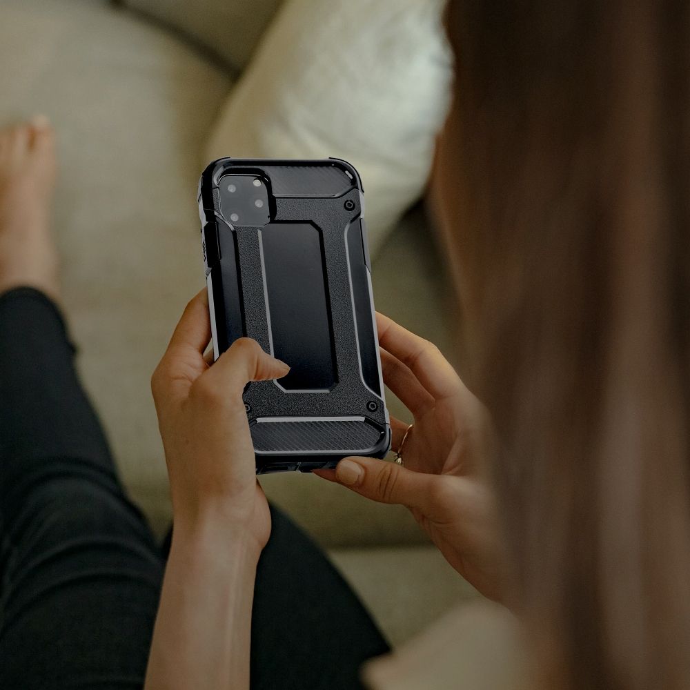 COQUE POUR IPHONE 16 PLUS HEYCASE ARMOR DEFENSE NOIRE