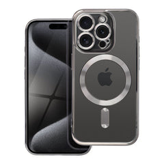 COQUE POUR IPHONE 16 PRO HEYCASE MAGSAFE MAG SHINE TITANE