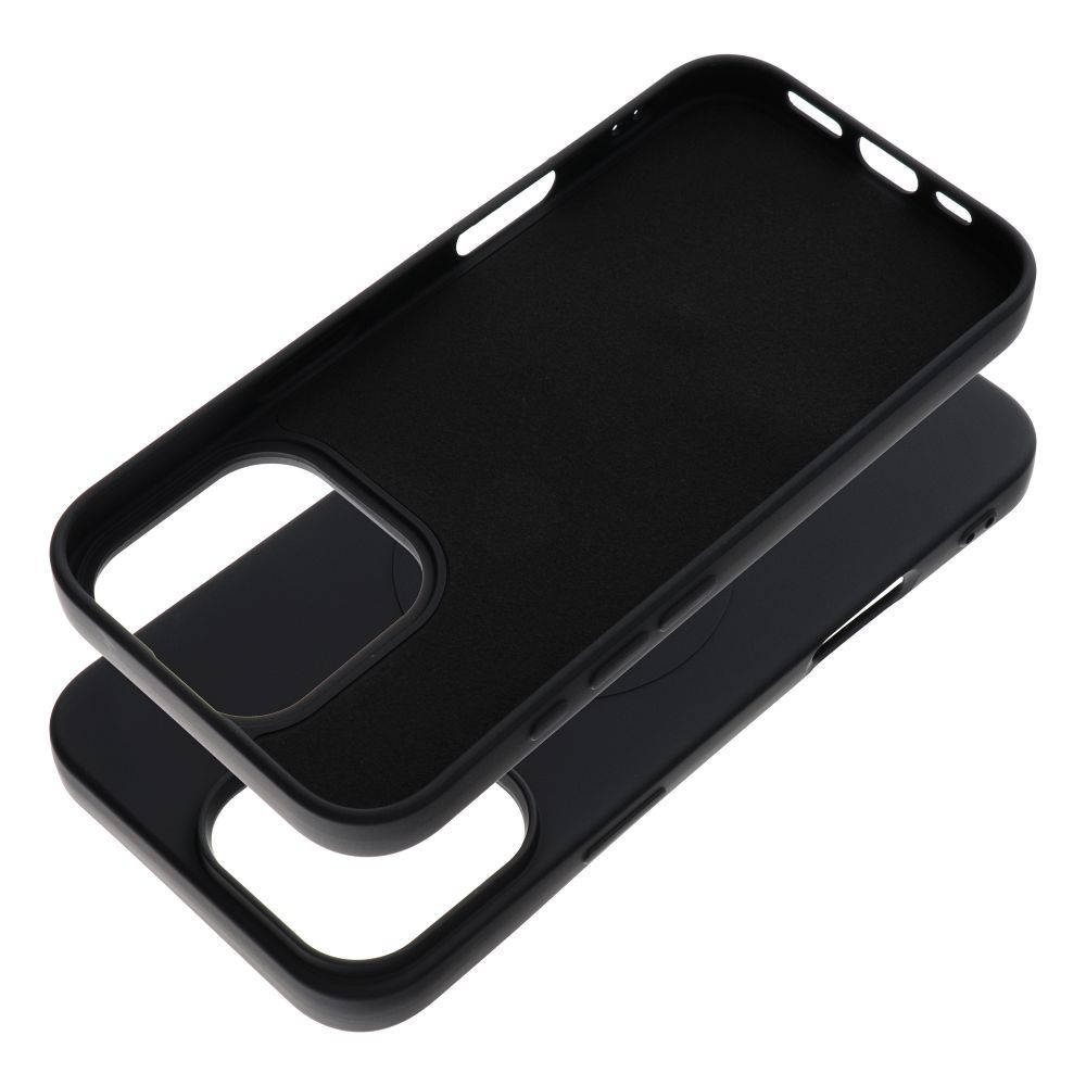 COQUE POUR IPHONE 16 PRO MAX HEYCASE SILICONE MAG MAGSAFE NOIRE