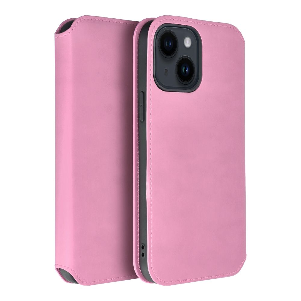 COQUE POUR IPHONE 16 PLUS HEYCASE PORTEFEUILLE LIVRE ROSE